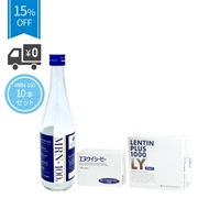 MRN-100（清涼飲料水）10本＋レンチンプラス1000LY 90袋 1箱＋エヌケイシーピー 120粒 1箱セット